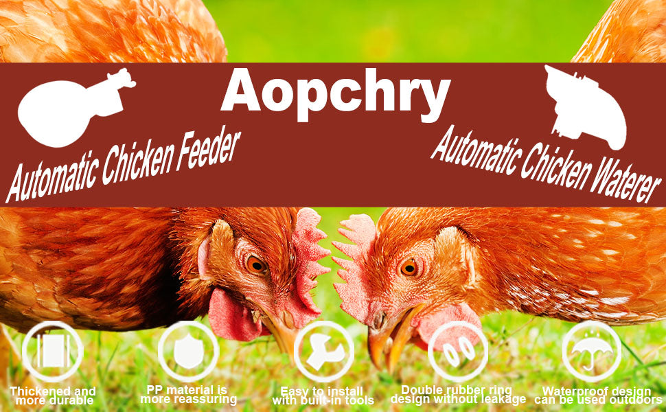 Automatic Chicken Waterer (10-Pack)