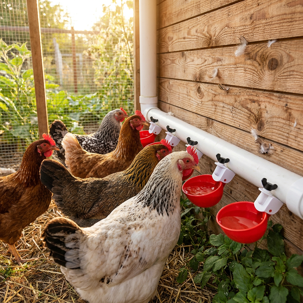 Automatic Chicken Waterer (10-Pack)